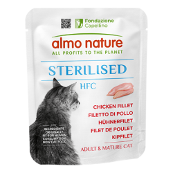 Almo Nature HFC Sterilised Cats - Filetto di Pollo 50g Almo Nature HFC Sterilised Cats - Filetto di Pollo 50g